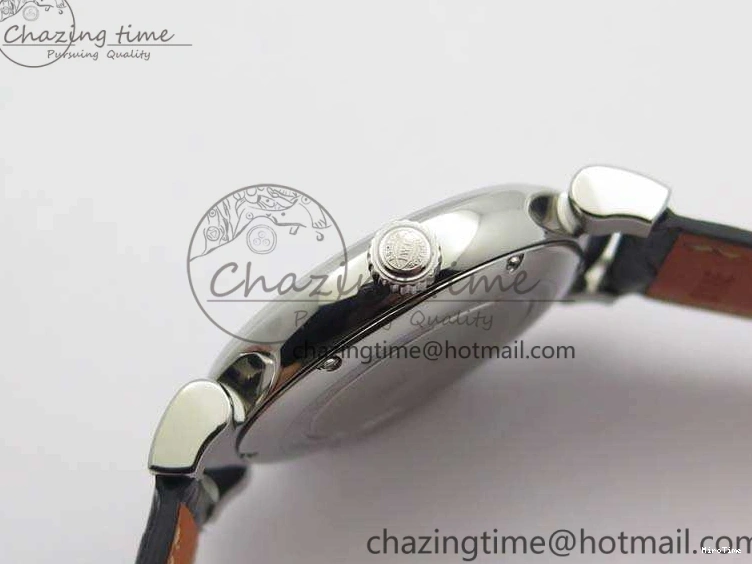 MIROTIME 0201 MoistureWicking Da Vinci IW356601 SS MKF 1:1 Best Edition Blue Dial On Black Leather Strap A 7233